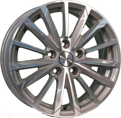 Khomen Wheels KHW1611 (Passat) 6.5x16 5x112 ET 41 Dia 57.1 Silver-FP