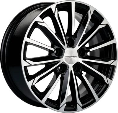 Khomen Wheels KHW1611 (Tiggo 3) 6.5x16 5x108 ET 45 Dia 60.1 Black-FP