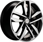 Khomen Wheels KHW1612 (Astra) 6.5x16 5x115 ET 41 Dia 70.2 Black-FP