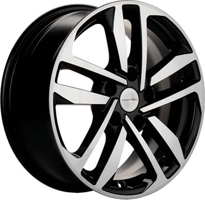 Khomen Wheels KHW1612 (Astra) 6.5x16 5x115 ET 41 Dia 70.2 Black-FP