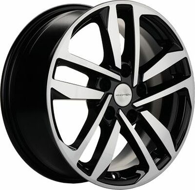 Khomen Wheels KHW1612 (Fluence/Juke) 6.5x16 5x114.3 ET 47 Dia 66.1 Black-FP