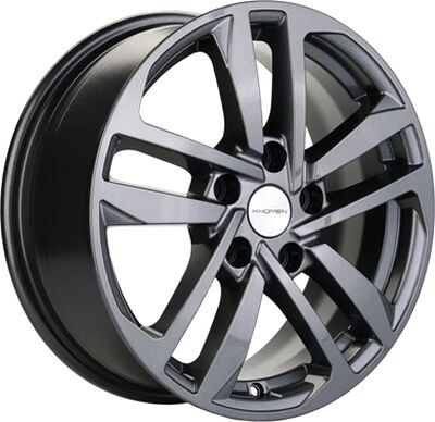 Khomen Wheels KHW1612 (Qashqai/Tiida) 6.5x16 5x114.3 ET 40 Dia 66.1 Gray