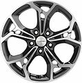 Khomen Wheels KHW1702 (CX-5/Seltos) 7x17 5x114.3 ET 50 Dia 67.1 Black-FP