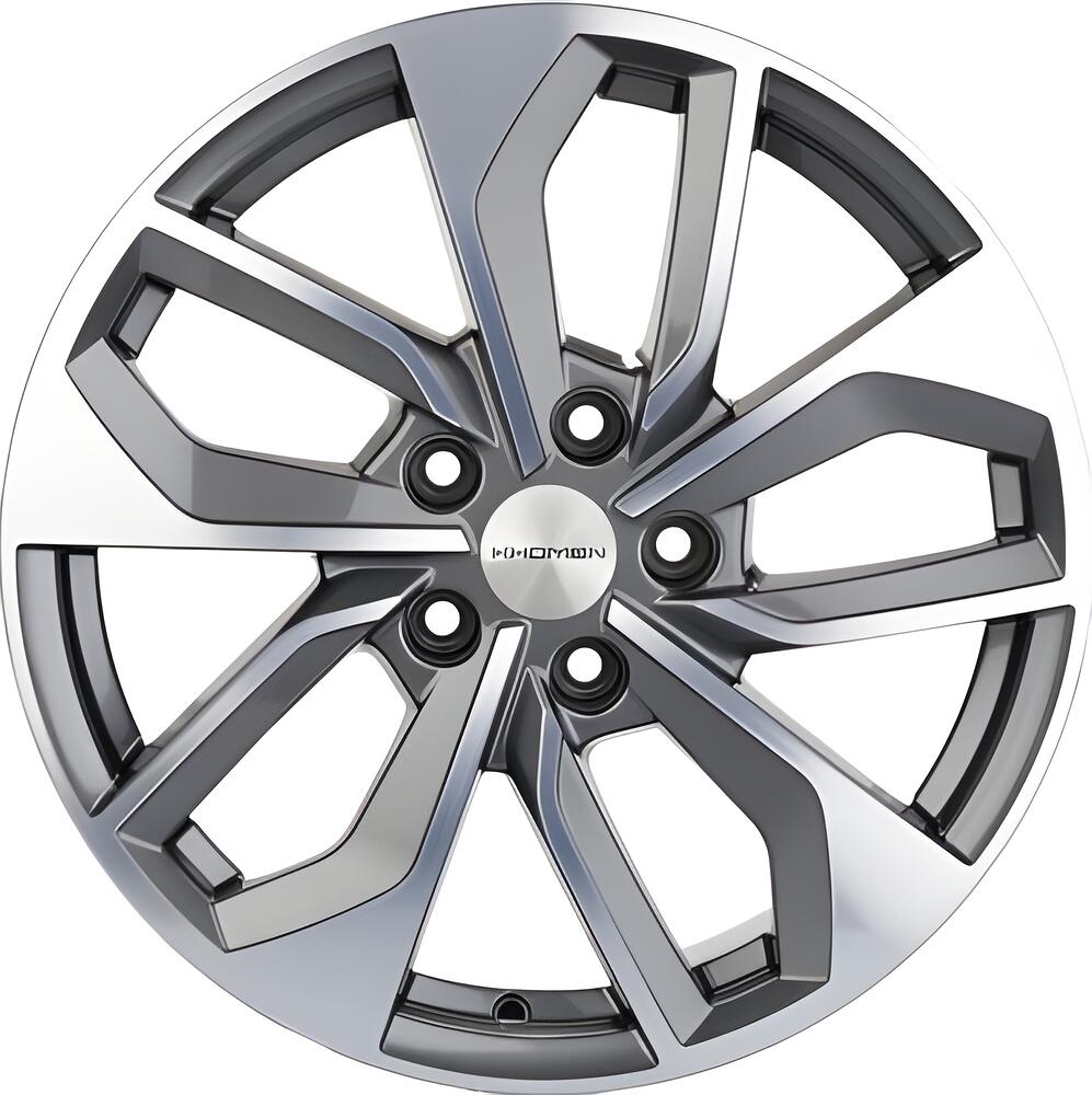Khomen Wheels KHW1703 (Changan CS35 Plus) 7x17 5x110 ET 46 Dia 63.3 Gray-FP