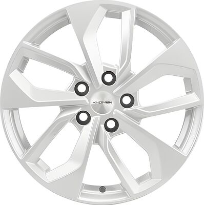 Khomen Wheels KHW1703 (CX-5/i40/X-Trail) 7x17 5x114.3 ET 45 Dia 67.1 F-Silver