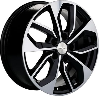 Khomen Wheels KHW1703 (Evolute i-Joy) 7x17 5x110 ET 40 Dia 67.1 Black-FP
