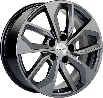 Khomen Wheels KHW1703 (Jac/Москвич 3) 7x17 5x108 ET 40 Dia 54.1 Gray