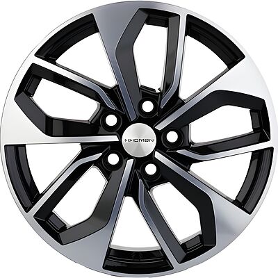 Khomen Wheels KHW1703 Kodiaq/Tiguan 7x17 5x112 ET 43 Dia 57 Black-FP