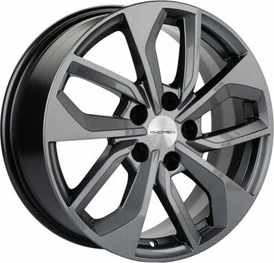 Khomen Wheels KHW1703 (Qashqai) 7x17 5x114.3 ET 40 Dia 66.1 Gray