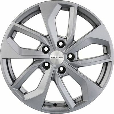 Khomen Wheels KHW1703 (Tiguan) 7x17 5x112 ET 43 Dia 57.1 G-Silver