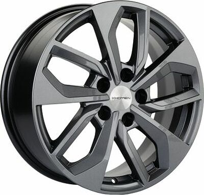 Khomen Wheels KHW1703 (Tiguan) 7x17 5x112 ET 43 Dia 57.1 Gray