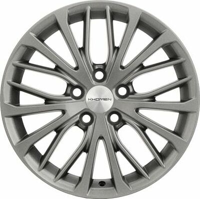 Khomen Wheels KHW1705 (Camry) 7x17 5x114.3 ET 45 Dia 60.1 G-Silver