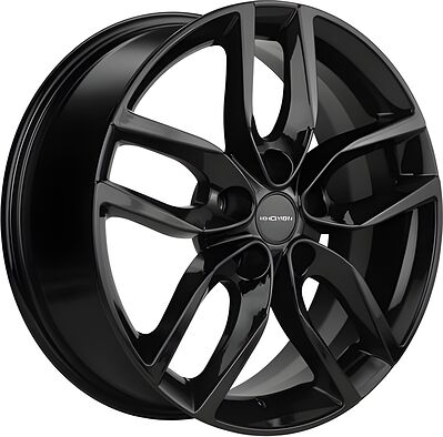 Khomen Wheels KHW1708 (Geely Coolray) 6.5x17 5x114.3 ET 45 Dia 54.1 Black