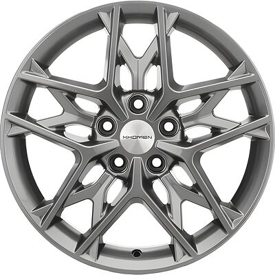 Khomen Wheels KHW1709 (DFM580) 7x17 5x110 ET 45 Dia 67.1 Gray