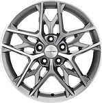 Khomen Wheels KHW1709 (Optima) 7x17 5x114.3 ET 50 Dia 67.1 Gray-FP Khomen Wheels KHW1709 (Optima) 7x17 5x114.3 ET 50 Dia 67.1 Gray-FP