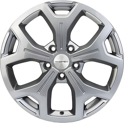 Khomen Wheels KHW1710 (Kaptur/Arkana) 6.5x17 5x114.3 ET 50 Dia 66.1 Gray