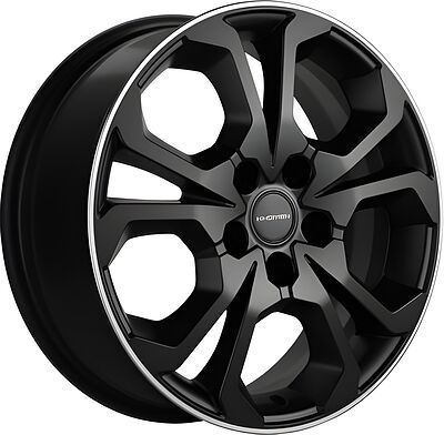 Khomen Wheels KHW1711 (Chery/Exeed) 6.5x17 5x108 ET 33 Dia 60.1 Black