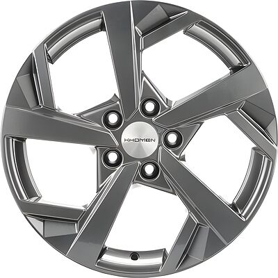 Khomen Wheels KHW1712 CX-5/i40/X-Trail 7x17 5x114 ET 45 Dia 67 Gray