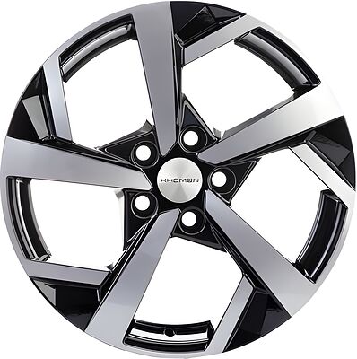Khomen Wheels KHW1712 CX-5/Seltos/Optima 7x17 5x114 ET 50 Dia 67 Black-FP