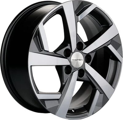 Khomen Wheels KHW1712 (DFM580) 7x17 5x110 ET 45 Dia 67.1 Gray-FP