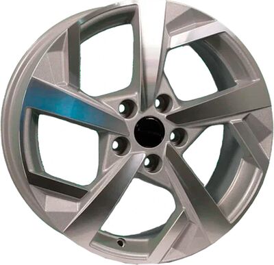 Khomen Wheels KHW1712 (Evolute i-Joy) 7x17 5x110 ET 40 Dia 67.1 F-Silver-FP