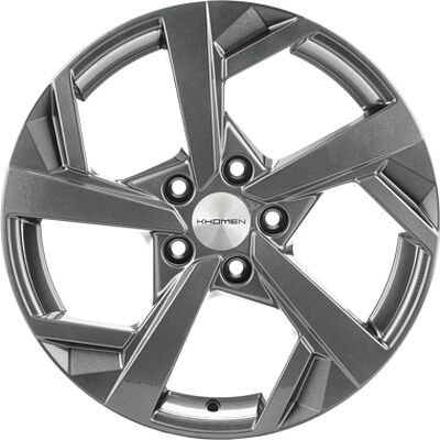 Khomen Wheels KHW1712 (Hyundai Tucson IV/Kia Sportage V) 7x17 5x114.3 ET 44 Dia 67.1 Gray
