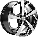 Khomen Wheels KHW1712 (Москвич 3) 7x17 5x108 ET 40 Dia 54.1 Black-FP
