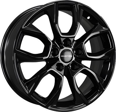 Khomen Wheels KHW1713 (Changan CS35 Plus) 7x17 5x110 ET 46 Dia 63.3 Black
