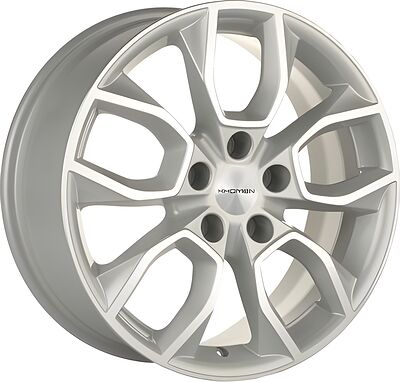 Khomen Wheels KHW1713 (Karoq) 7x17 5x112 ET 45 Dia 57.1 F-Silver-FP