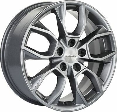 Khomen Wheels KHW1713 (Karoq) 7x17 5x112 ET 45 Dia 57.1 Gray