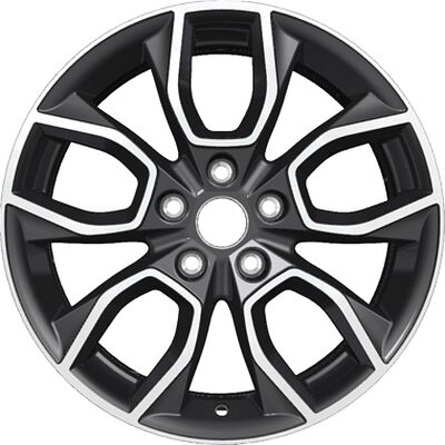 Khomen Wheels KHW1713 (Kia K5) 7x17 5x114.3 ET 48 Dia 67.1 Black