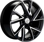 Khomen Wheels KHW1714 (Changan CS35/CS35 Pro) 7x17 5x110 ET 46 Dia 63.3 Black-FP