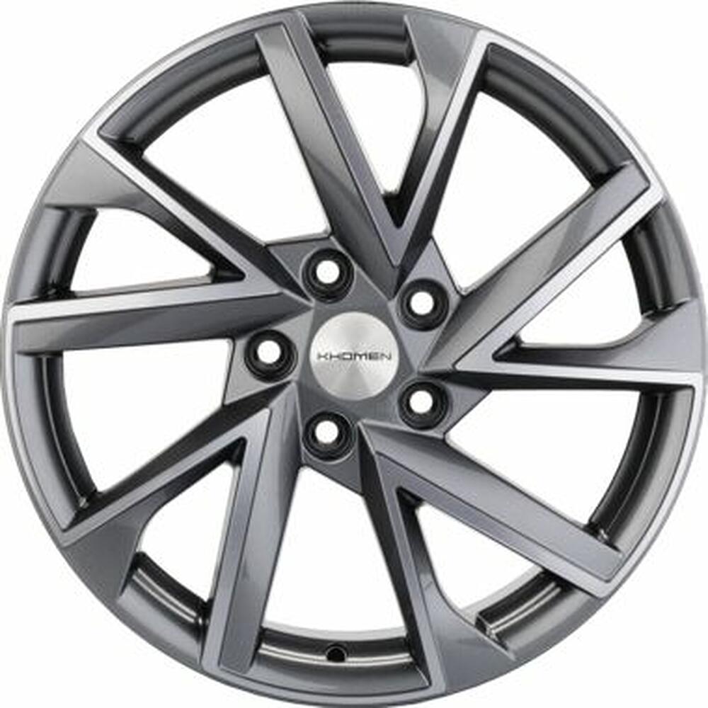 Khomen Wheels KHW1714 (Octavia) 7x17 5x112 ET 49 Dia 57.1 Gray-FP