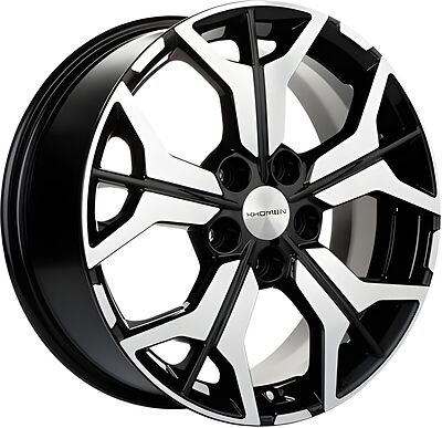Khomen Wheels KHW1715 (Evolute i-Joy) 7x17 5x110 ET 40 Dia 67.1 Black-FP