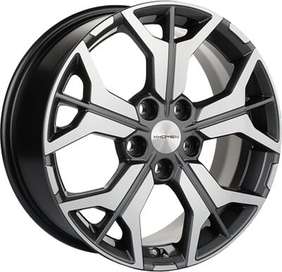 Khomen Wheels KHW1715 (Seltos) 7x17 5x114.3 ET 50 Dia 67.1 Gray-FP