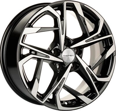 Khomen Wheels KHW1716 (7pro) 7x17 5x108 ET 40 Dia 60.1 Black-FP