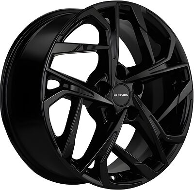 Khomen Wheels KHW1716 (Hyundai Elantra) 7x17 5x114.3 ET 49 Dia 67.1 Black