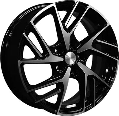 Khomen Wheels KHW1722 (Haval F7/F7x) 6.5x17 5x114.3 ET 40 Dia 64.1 Black-FP