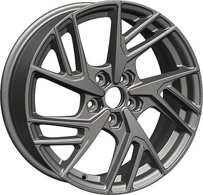 Khomen Wheels KHW1722 (Haval F7/F7x) 6.5x17 5x114.3 ET 40 Dia 64.1 Gray