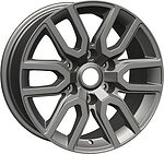 Khomen Wheels KHW1723 LC Prado/Lexus GX 8x17 6x139 ET 25 Dia 106 Gray