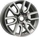 Khomen Wheels KHW1723 (Mazda BT50) 8x17 6x139.7 ET 45 Dia 93.1 Gray