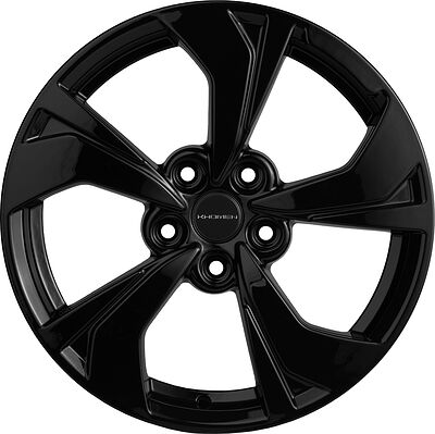 Khomen Wheels KHW1724 7x17 5x114.3 ET 45 Dia 60.1 BLACK