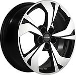 Khomen Wheels KHW1724 (FAW Besturn X80) 7x17 5x114.3 ET 45 Dia 67.1 Black-FP