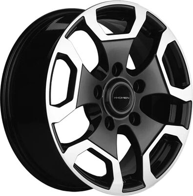 Khomen Wheels KHW1725 (Niva 4x4) 6.5x17 5x139.7 ET 35 Dia 98.5 Gray-FP
