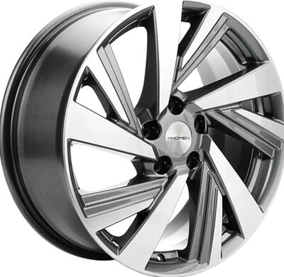 Khomen Wheels KHW1801 (Chery Tiggo) 7.5x18 5x108 ET 40 Dia 60.1 Gray-FP