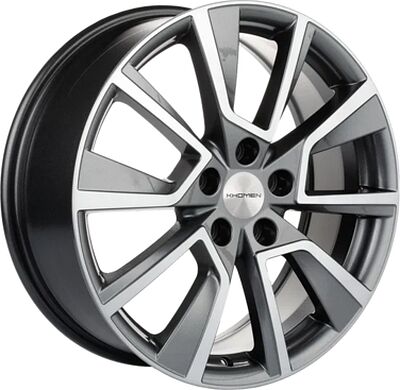 Khomen Wheels KHW1802 (Chery Tiggo) 7x18 5x108 ET 40 Dia 60.1 Gray-FP