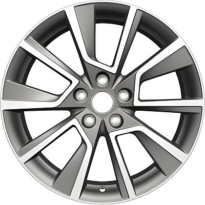 Khomen Wheels KHW1802 CX-5/Seltos 7x18 5x114 ET 50 Dia 67 Gray-FP