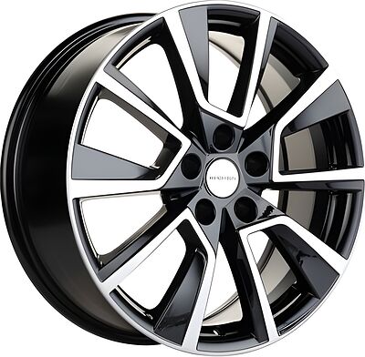 Khomen Wheels KHW1802 (OMODA C5) 7x18 5x108 ET 33 Dia 60.1 Black-FP