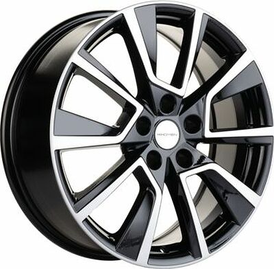 Khomen Wheels KHW1802 (RAV4) 7x18 5x114.3 ET 35 Dia 60.1 Black-FP