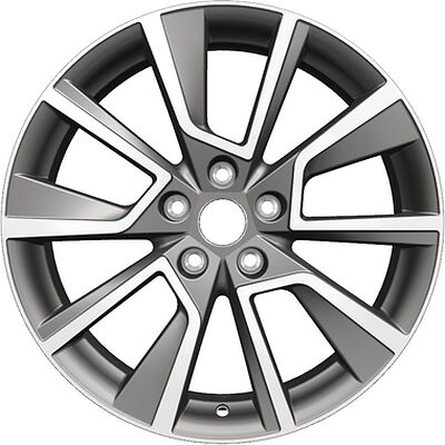 Khomen Wheels KHW1802 (X-Trail) 7x18 5x114.3 ET 45 Dia 66.6 Gray-FP